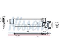 Radiateur d'huile de boîte automatique NISSENS 91568