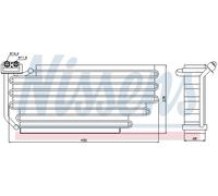 NISSENS 92290 Évaporateur de climatisation