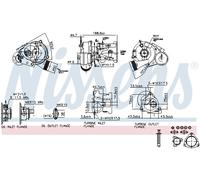 NISSENS 93021 Turbocompresseur, suralimentation pour AUDI,SEAT,SKODA,VW