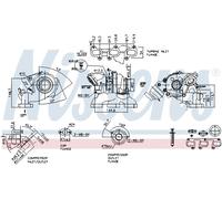 NISSENS 93071 Turbocompresseur, suralimentation pour SEAT,SKODA,VW