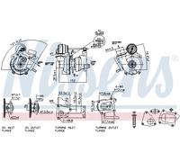 NISSENS 93078 Turbocompresseur, suralimentation pour DACIA,NISSAN,RENAULT