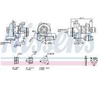 NISSENS 93081 Turbocompresseur, suralimentation pour MERCEDES-BENZ