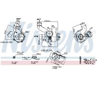 NISSENS 93111 Turbocompresseur, suralimentation pour RENAULT