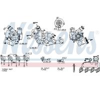 NISSENS 93117 Turbocompresseur, suralimentation pour AUDI,SEAT,SKODA,VW