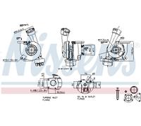 NISSENS 93118 Turbocompresseur, suralimentation pour VW