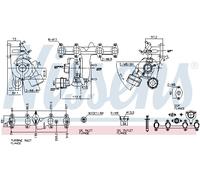 NISSENS 93124 Pompe d'accélération, carburateur
