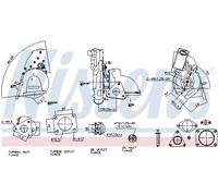 NISSENS 93128 Turbocompresseur, suralimentation pour FORD,LAND ROVER