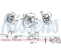 NISSENS 93141 Turbocompresseur, suralimentation pour RENAULT