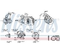 NISSENS 93147 Turbocompresseur, suralimentation pour VOLVO