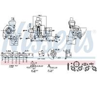 NISSENS 93168 Turbocompresseur, suralimentation pour AUDI,SEAT,SKODA,VW