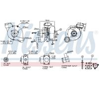 NISSENS 93173 Turbocompresseur, suralimentation pour AUDI,SKODA,VW