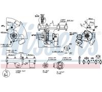 Nissens Turbocompresseur 93179