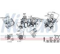 NISSENS 93194 Pompe d'accélération, carburateur