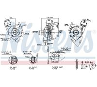NISSENS 93203 Turbocompresseur, suralimentation pour HYUNDAI,KIA