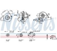 NISSENS 93215 Turbocompresseur