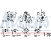 NISSENS 93217 Turbocompresseur, suralimentation pour TOYOTA