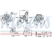 NISSENS 93233 Turbocompresseur, suralimentation pour NISSAN,OPEL,RENAULT,VAUXHAL
