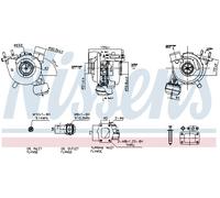Turbocompresseur NISSENS 93247