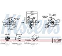 NISSENS 93249 Turbocompresseur, suralimentation pour BMW