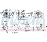 NISSENS 93254 Turbocompresseur, suralimentation pour VW