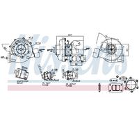 NISSENS 93298 Turbocompresseur, suralimentation pour MERCEDES-BENZ