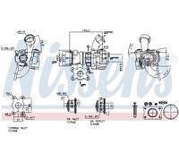 NISSENS 93305 Turbocompresseur, suralimentation pour AUDI,SEAT,SKODA,VW