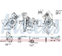 NISSENS 93311 Turbocompresseur, suralimentation pour LAND ROVER