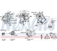 NISSENS 93412 Turbocompresseur, suralimentation pour FORD