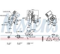 Nissens Turbocompresseur 93413 – Suralimentation pour Ford