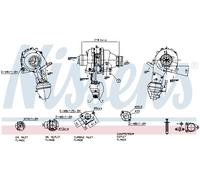 NISSENS 93416 Turbocompresseur, suralimentation pour OPEL,SAAB,VAUXHALL