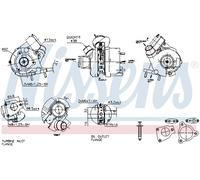 NISSENS 93427 Turbocompresseur, suralimentation pour RENAULT
