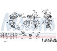 NISSENS 93430 Turbocompresseur, suralimentation pour VOLVO