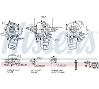 NISSENS 93498 Turbocompresseur, suralimentation pour CHRYSLER,FIAT,LANCIA