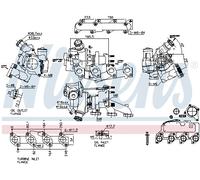 NISSENS 93500 Turbocompresseur