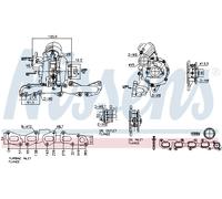 NISSENS 93506 Turbocompresseur, suralimentation pour AUDI