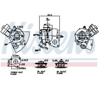Turbolateur Pour Mitsubishi ASX GA_W_ 1.8 DI-D Lancer VIII Sportback CX_A