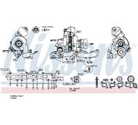 NISSENS 93546 Turbocompresseur, suralimentation pour SKODA,VW