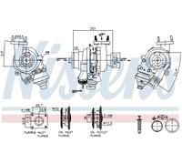 NISSENS 93607 Turbocompresseur, suralimentation pour VOLVO