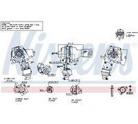 NISSENS 93625 Turbocompresseur, suralimentation pour ALFA ROMEO,CHRYSLER,FIAT,JE