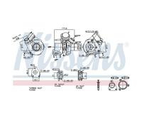Nissens 93627 Chargeur Pour Renault Espace IV JK0/1 Laguna III BT0/1