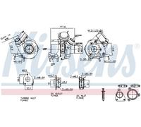 NISSENS 93627 Turbocompresseur, suralimentation pour RENAULT