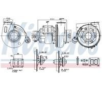 NISSENS 93653 Turbocompresseur, suralimentation pour IVECO