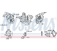 NISSENS 93667 Turbocompresseur