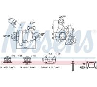 NISSENS 93702 Turbocompresseur, suralimentation pour FIAT,IVECO
