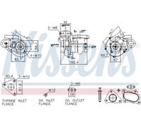 NISSENS 93732 Turbocompresseur, suralimentation pour NISSAN