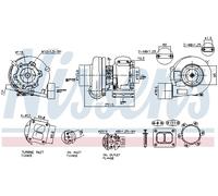 NISSENS 93846 Turbocompresseur