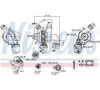 NISSENS 93847 Turbocompresseur, suralimentation pour FIAT