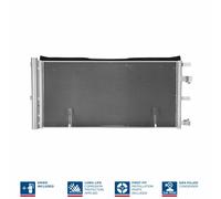 NISSENS 940829 Condenseur, climatisation pour FORD