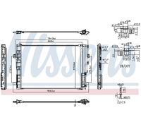 NISSENS 940901 Condenseur, climatisation pour MERCEDES-BENZ