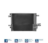 NISSENS 940999 Condenseur, climatisation pour CITROËN,DS,OPEL,PEUGEOT,VAUXHALL